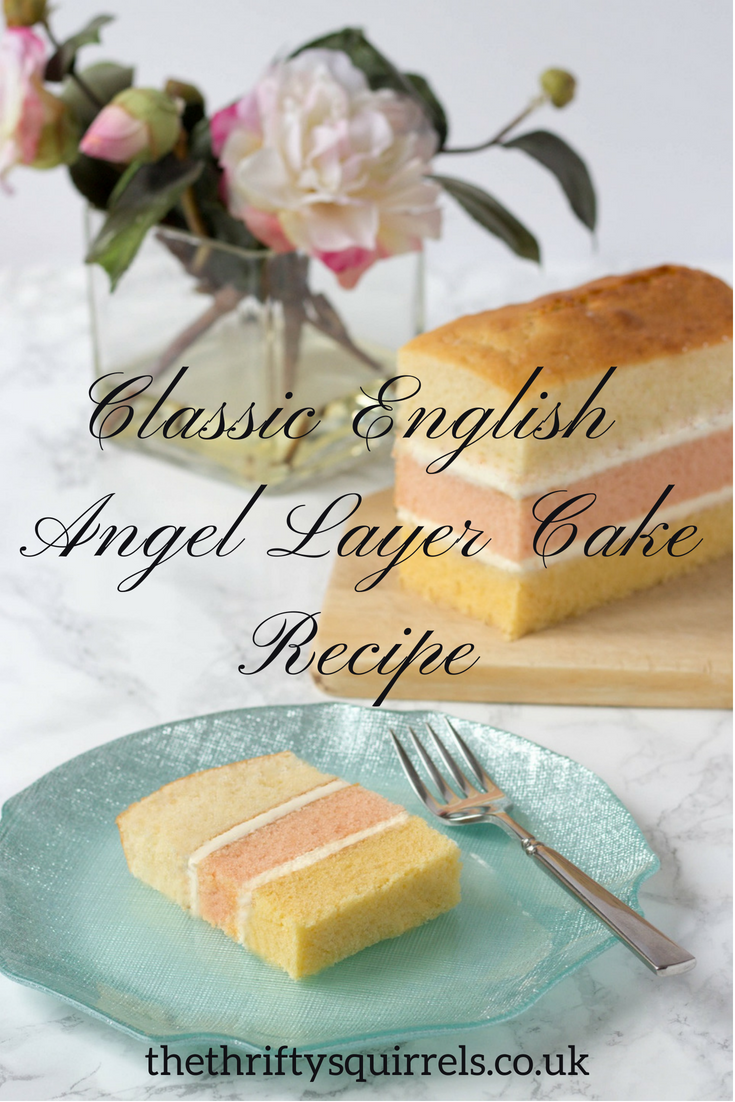 Classic English Angel Layer Cake Recipe