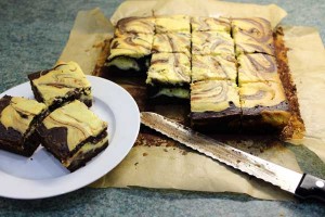 chocolate orange cheesecake brownies