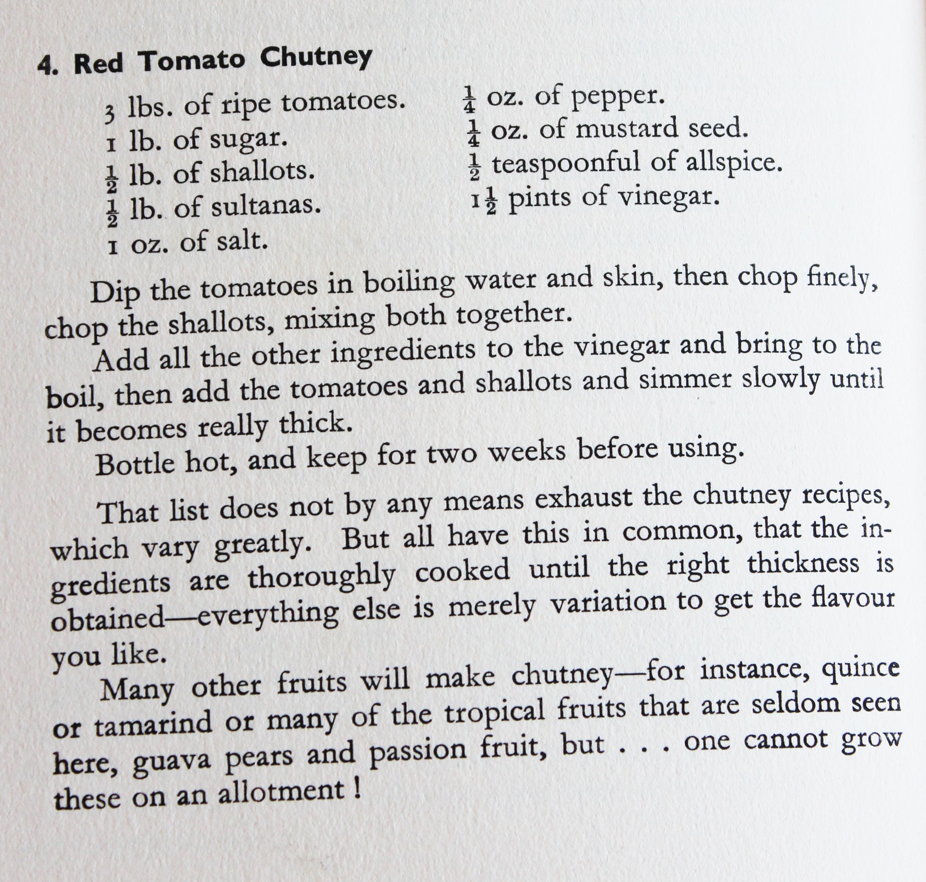 Henry Sarson red tomato chutney recipe