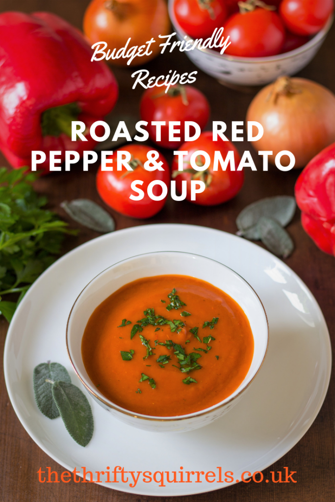 roasted tomato and red pepper soup recipe