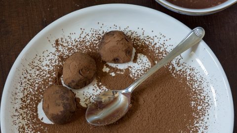 Handmade truffles